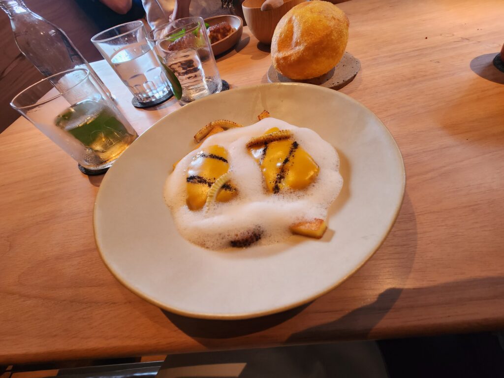 catch of the day at Merito restaurant