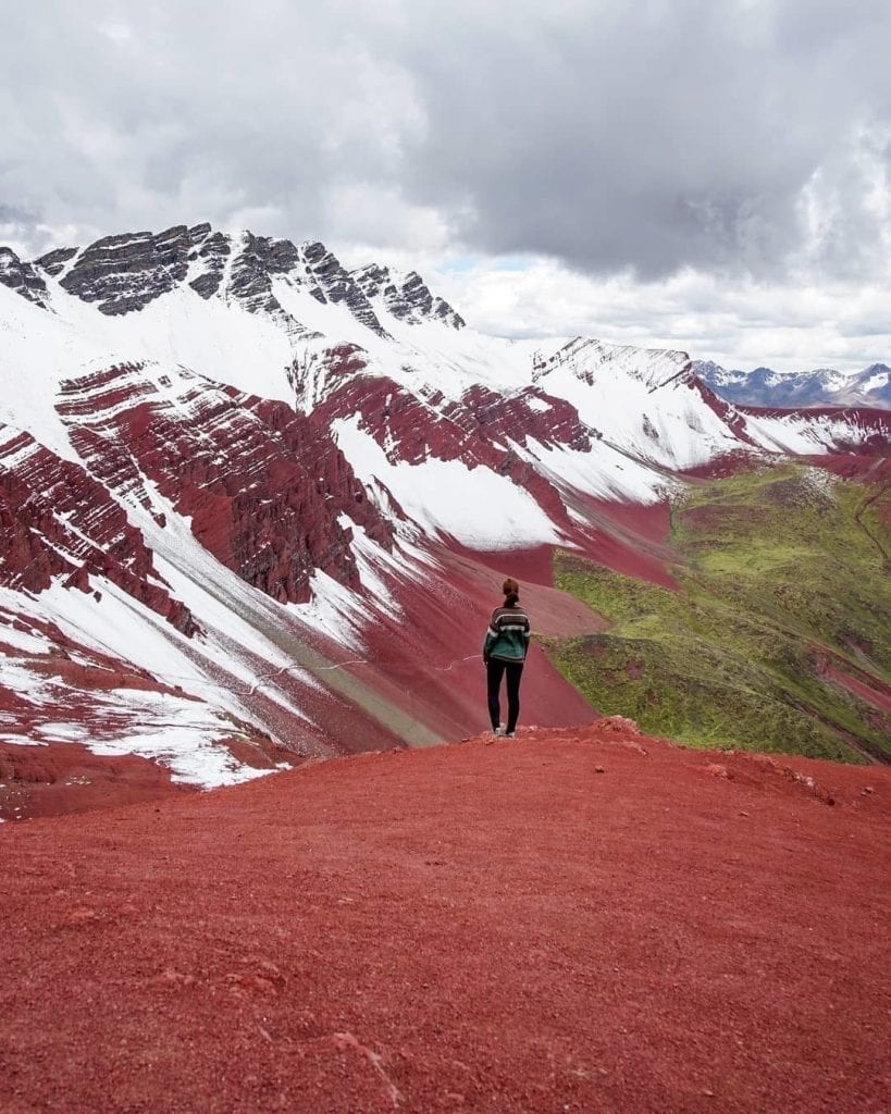 The Rainbow Mountain Peru Ice