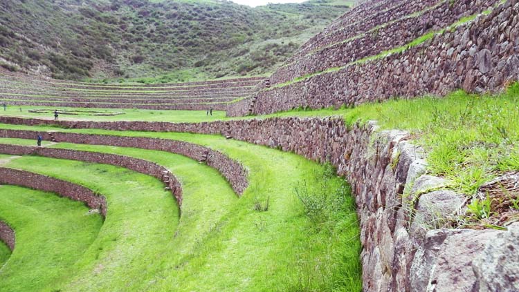 The Moray Ruins in Peru