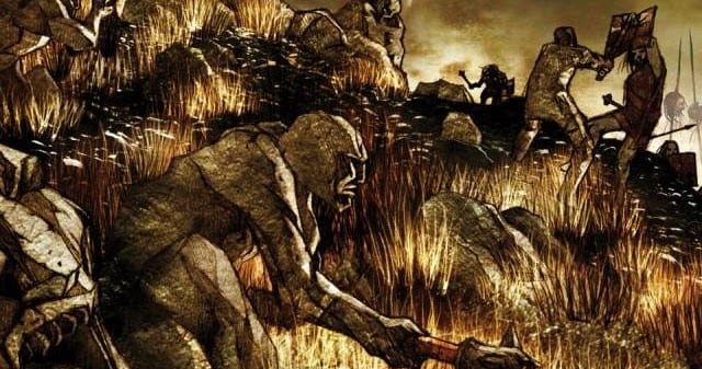 The Pururaucas, stone warriors