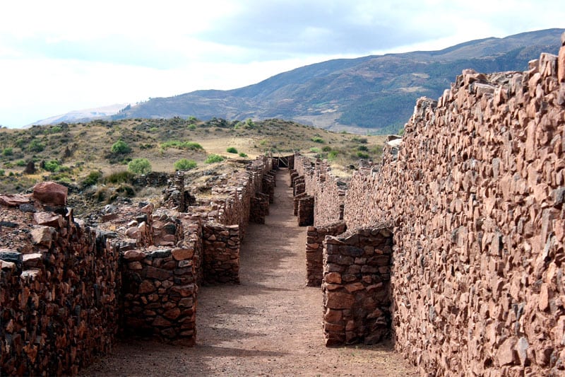 The Pikillaqta ruins in Peru
