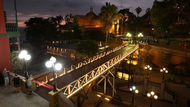 Bridge of Sighs in Barranco