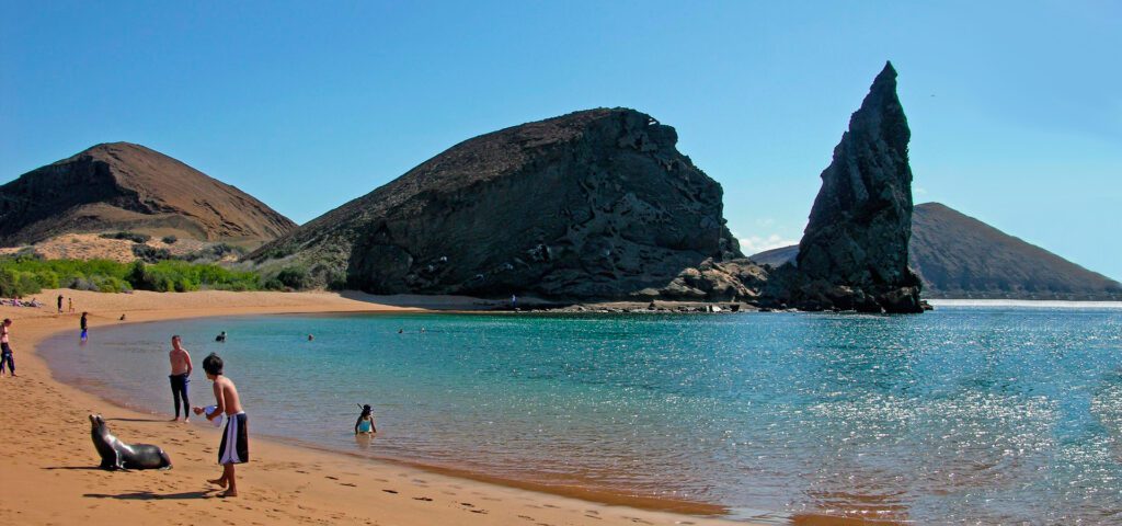 San Bartolome Island in the Galapagos 