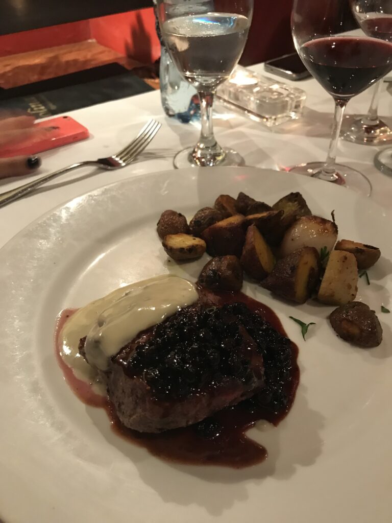 Alpaca Steak in Cusco